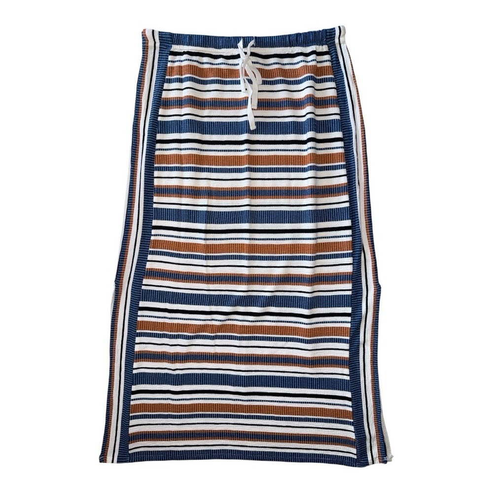 Max Studio Multicolor Striped Skirt - Medium